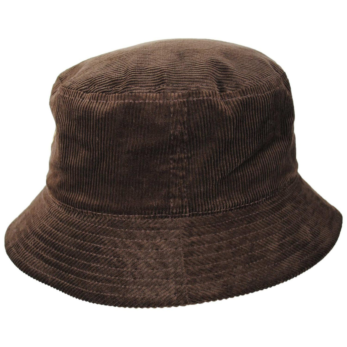 Kangol | Corduroy Cotton Blend Bucket Hat | 185710 | profile | BROWN
