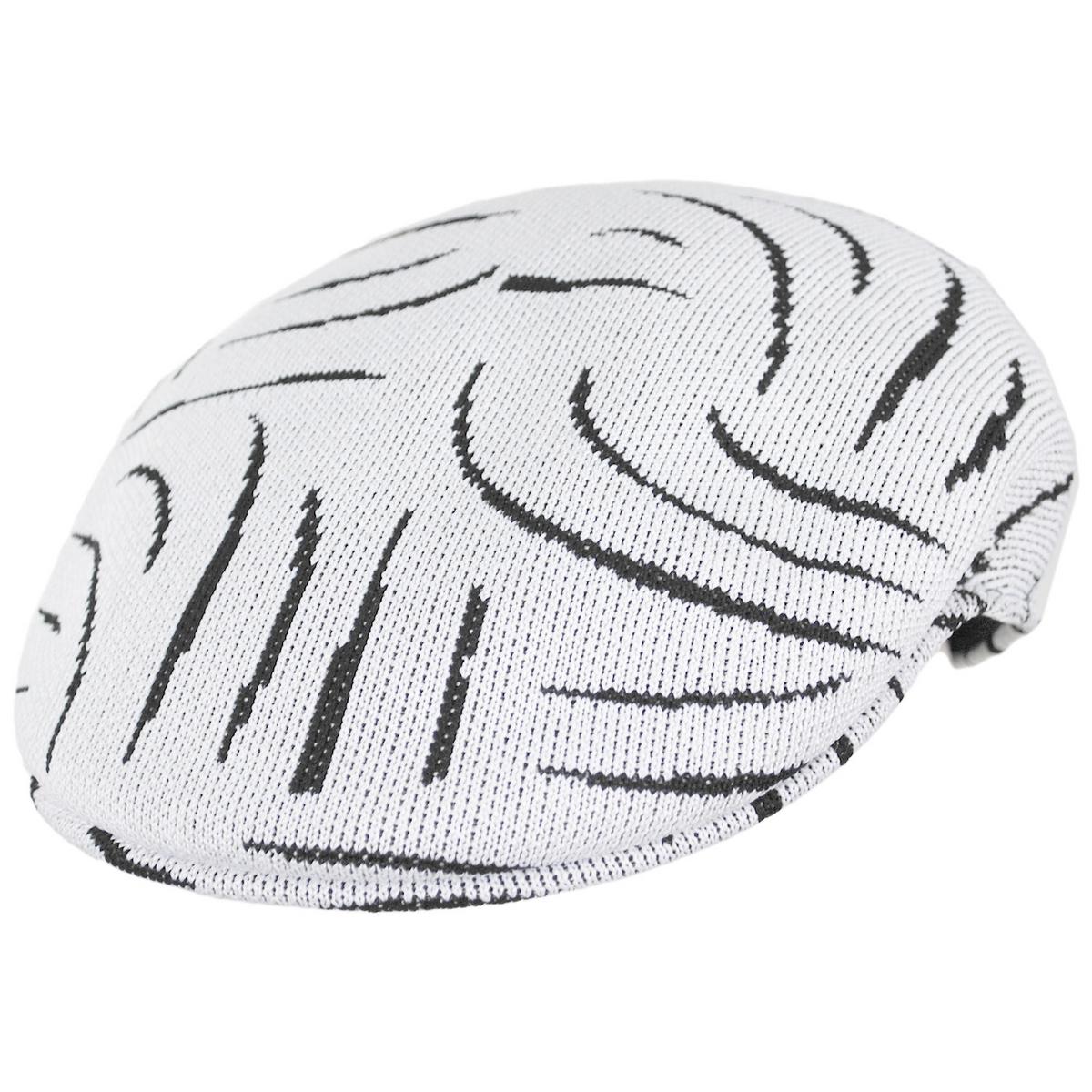 Kangol | Swerve Tropic 504 Ivy Cap | 161031 | lead | WHITE/BLACK
