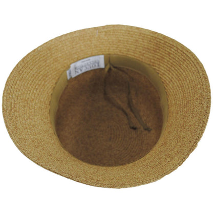Toucan Collection | Asymmetric Toyo Straw Cloche Hat - Made to Order | 104859 | under | NATURAL/BLACK