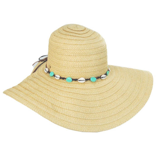 Cappelli | Dover Toyo Braid Swinger Sun Hat | 101260 | lead | NATURAL
