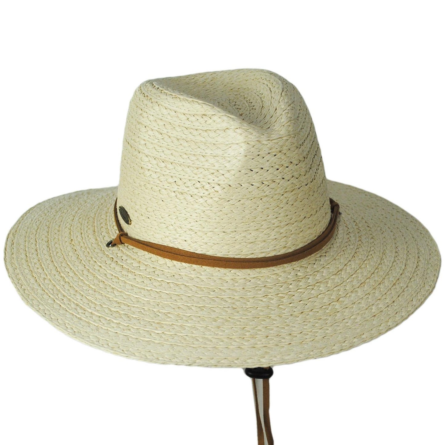Panama Jack | Thredfin Toyo Straw Aussie Hat | 102015 | lead | NATURAL