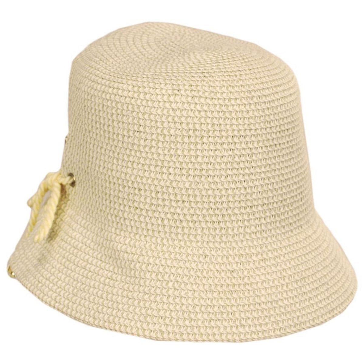 Cappelli | Edwina Toyo Straw Bucket Hat | 101280 | lead | NATURAL