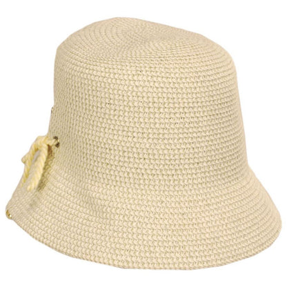Cappelli | Edwina Toyo Straw Bucket Hat | 101280 | lead | NATURAL