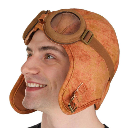 pilot goggles and hat Up Aviator Hat, Googles & Grape Soda Pin Kit – Village Hat Shop