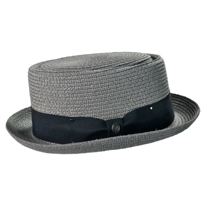 Wholesale Toyo Straw Braid Pork Pie Hat B2B Pre-Pack