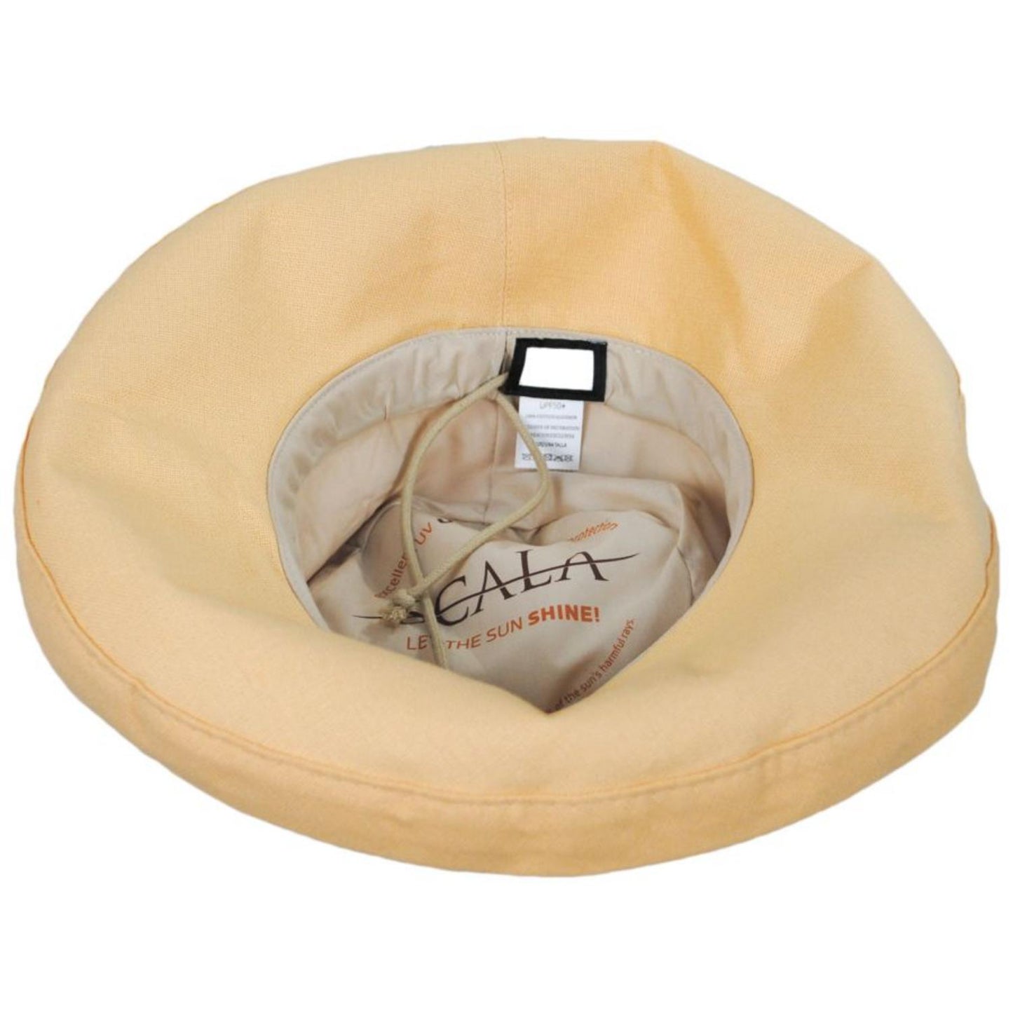 Scala | Lanikai Cotton Sun Hat | 106374 | under | BEESWAX
