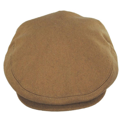 Jaxon Hats | Harlem Wool Blend Ivy Cap | 167733 | front | CAMEL