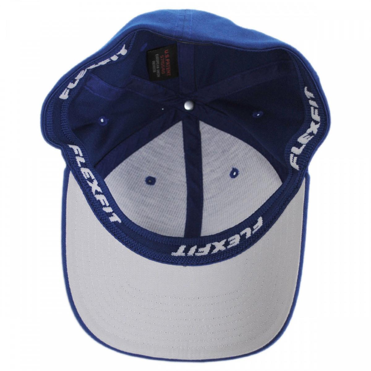 Flexfit | Combed Twill MidPro Flexfit Fitted Baseball Cap | 221502 | under | ROYAL