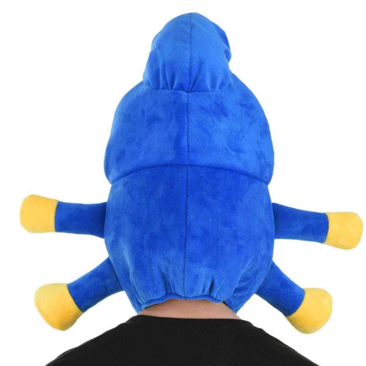 Elope | Caterpillar Plush Hood | 190447 | profile | BLUE