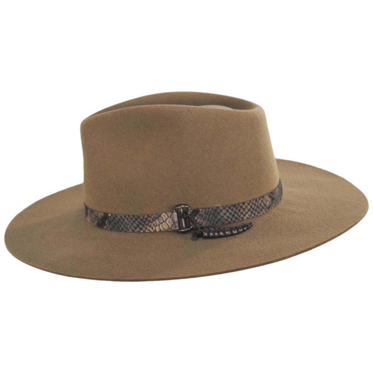 Biltmore | V.C. Mad Rattle Wool Felt Rancher Hat | 130275 | profile | FAWN