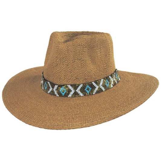 NIKKI BEACH | Nikki Toyo Straw Fedora Hat