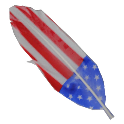 Capas Headwear | USA 250th Anniversary Side Feather | 602001 | under | RED/WHITE/BLUE