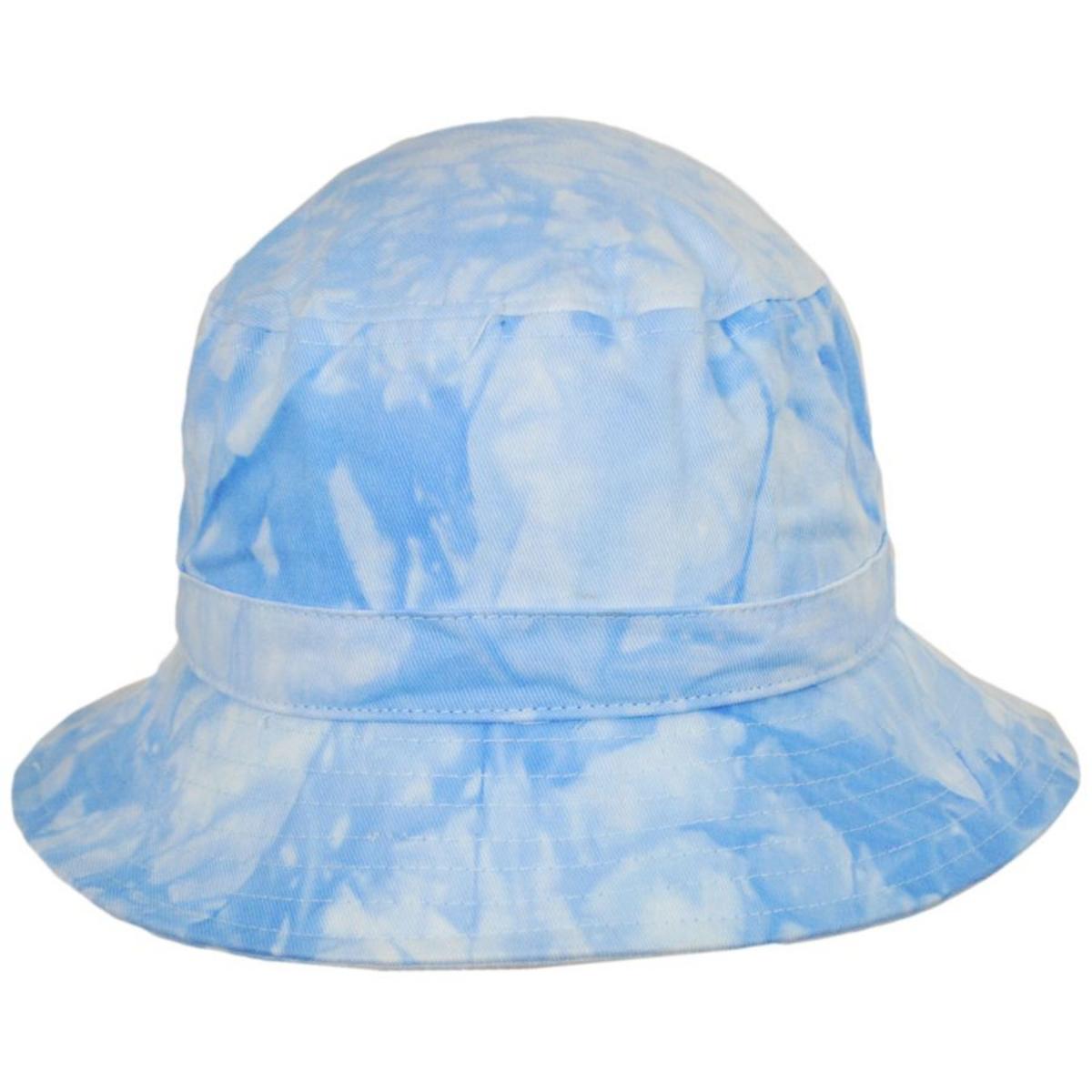 Peter Grimm | Reik Tonal Tie-Dye Cotton Bucket Hat | 187705 | front | BLUE