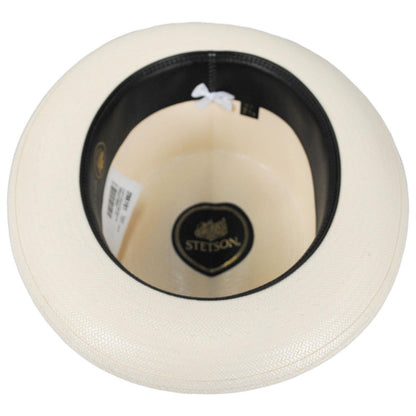 Stetson | 42 Optimo Shantung Straw Fedora Hat | 127071 | under | NATURAL