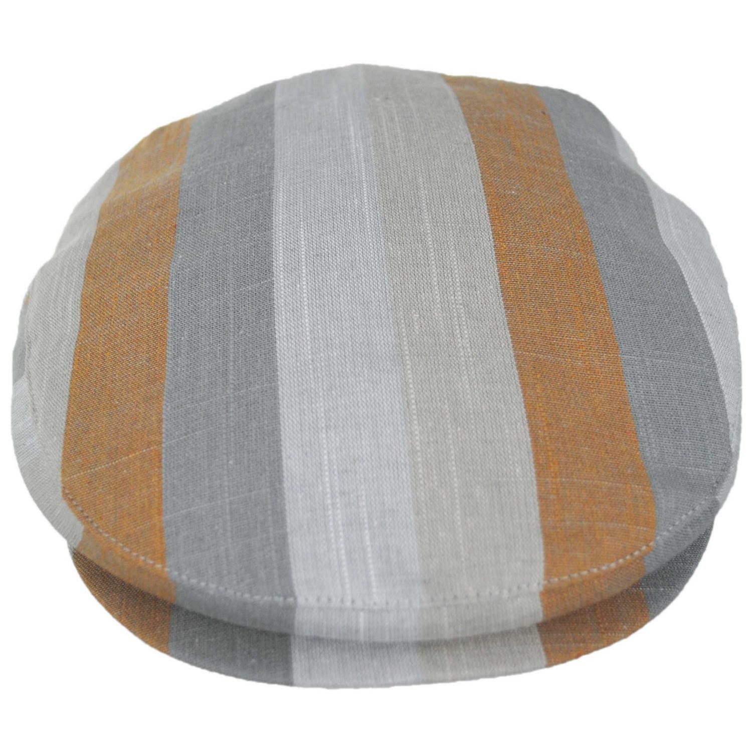 Bailey 1922 | Kit Stripe Cotton Ivy Cap | 167240 | front | GREY MULTI