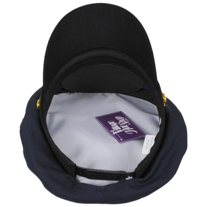 Village Hat Shop | Deluxe Adjustable Yacht Captain Cap | 180500 | under | NAVY BLUE