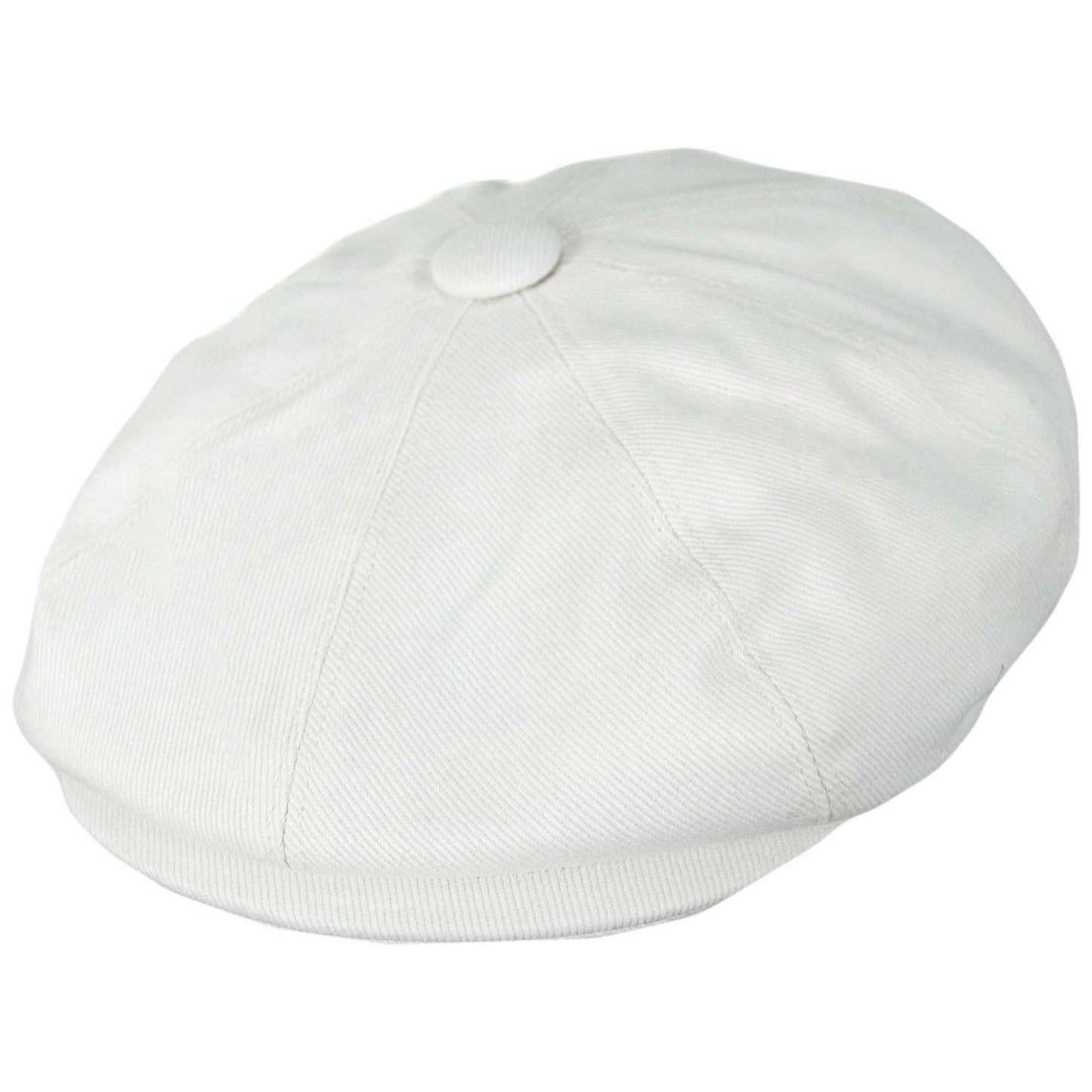 Jaxon Hats | Cotton Newsboy Cap | 167770 | lead | WHITE