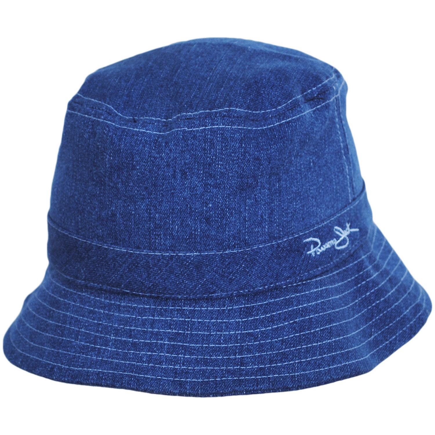 Panama Jack | Fantasia Denim Bucket Hat | 110404 | lead | DARK DENIM BLUE