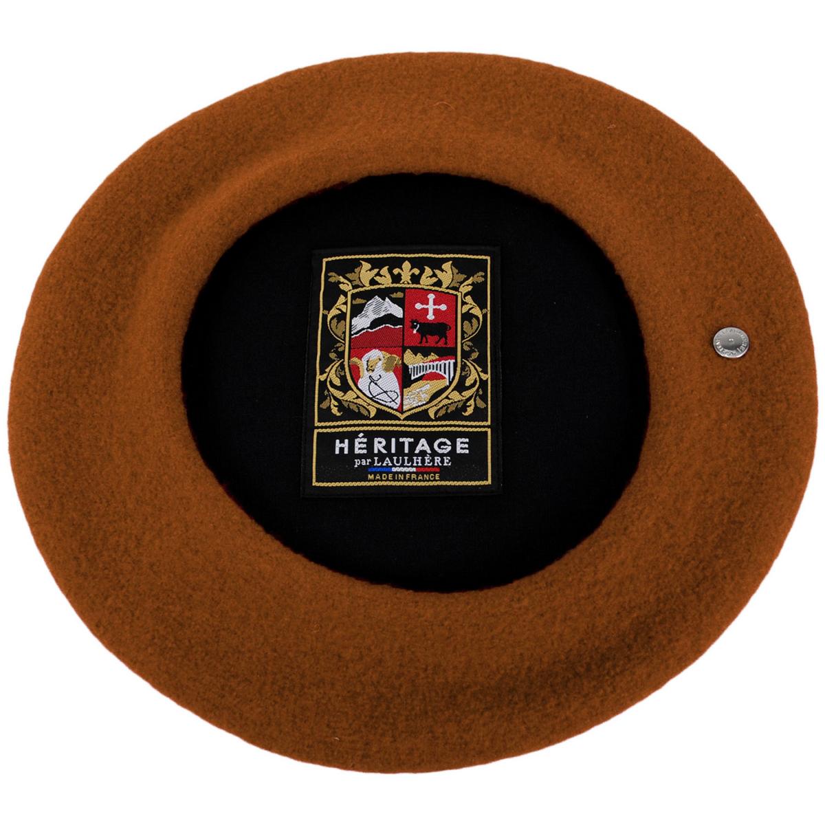 Heritage par Laulhere | Authentique Classic Wool Beret | 151058 | under | ERABLE