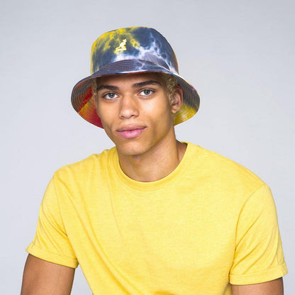 Kangol | Tie Dye Cotton Bucket Hat - Galaxy | 185791SS24 | lsmone | GALAXY