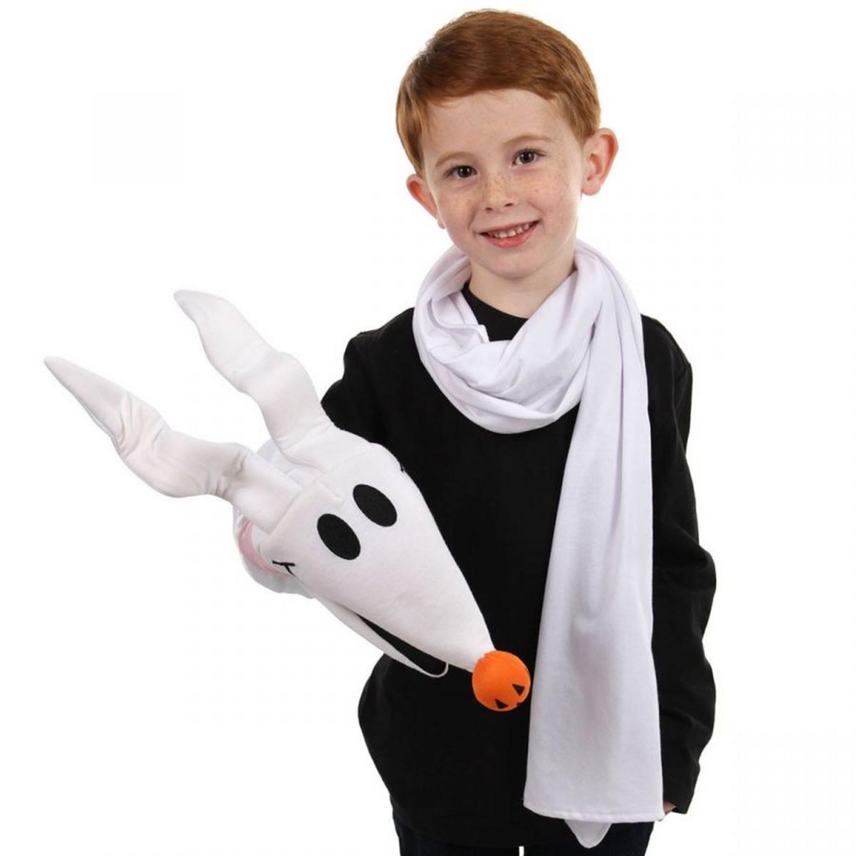 Disney | The Nightmare Before Christmas Zero Puppet and Scarf | 711317 | profile | WHITE