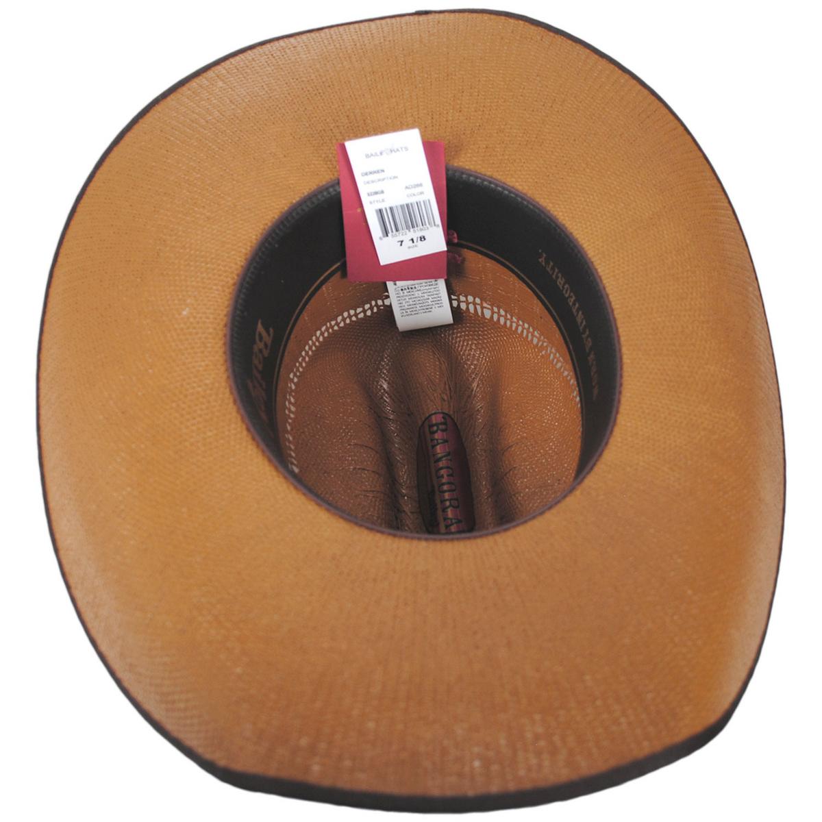 Bailey Western | Derren Bangora Straw Western Hat | 127913 | under | ADOBE