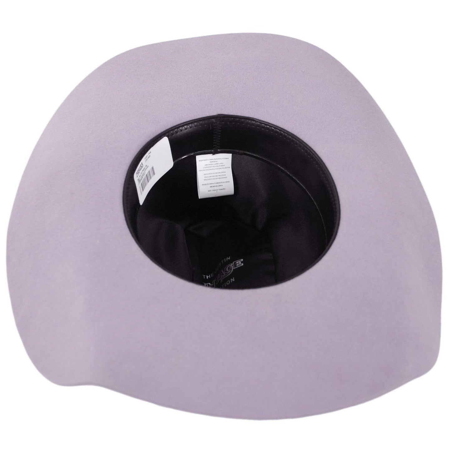 Justin Hats | Dagny Wool Felt Western Hat | 136800 | under | LAVENDER