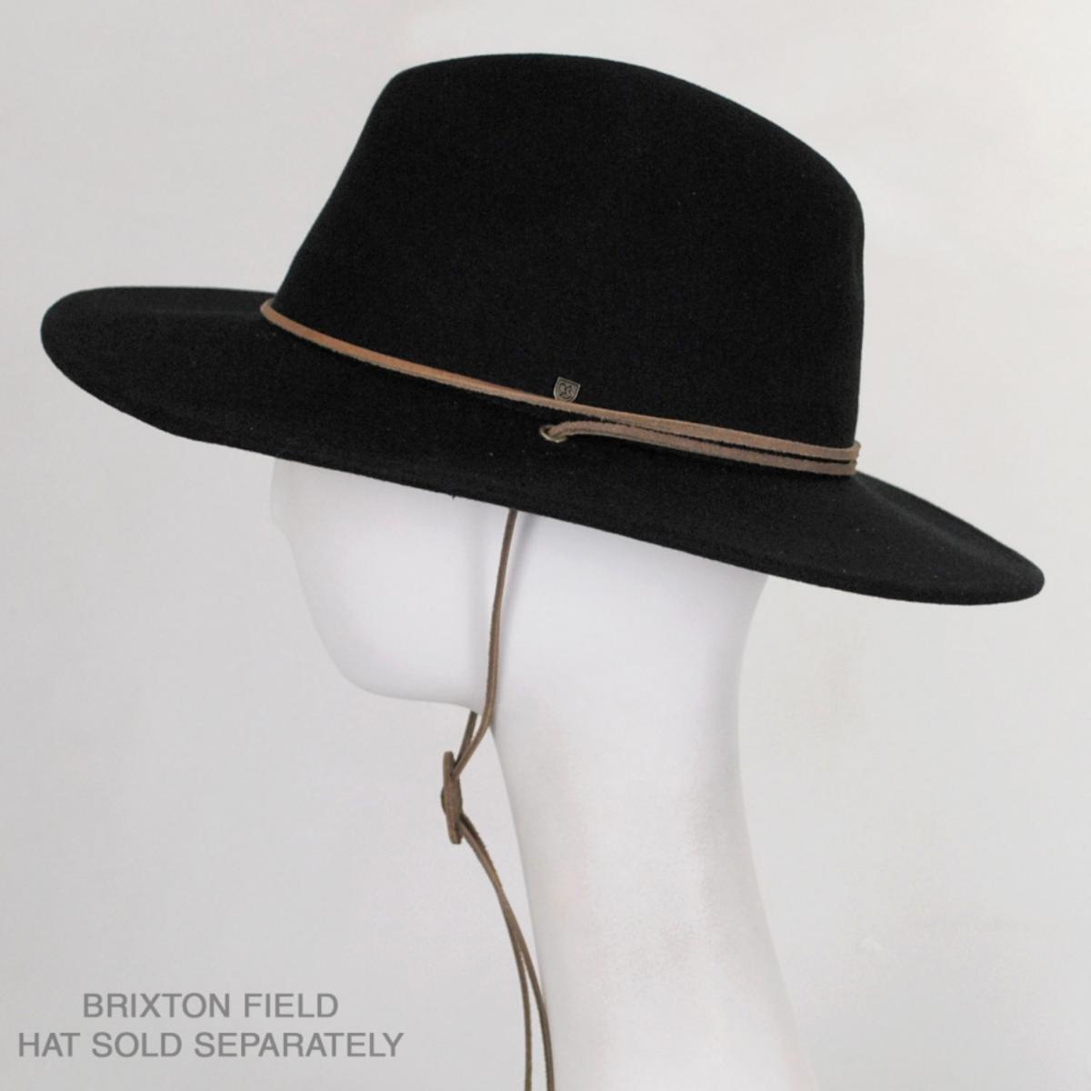 SunBody Hats | Leather Stampede String Chin Strap | 602615 | profile | BROWN