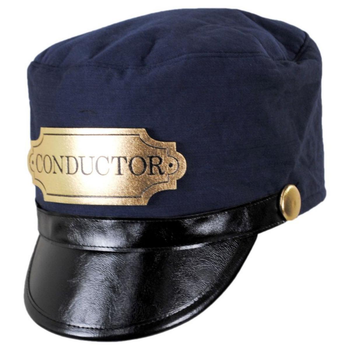 Elope | Train Conductor Hat | 190446 | lead | NAVY BLUE