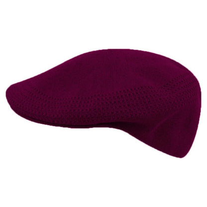 Kangol | Tropic Ventair 504 Ivy Cap - Standard Colors | 160804 | front | BURGUNDY
