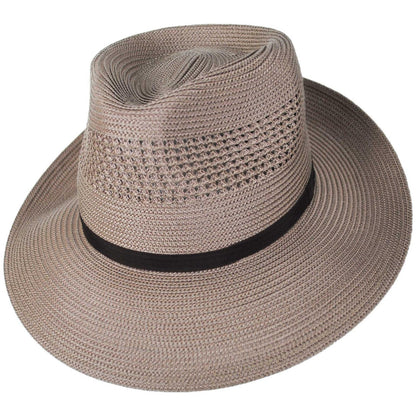 Bailey 1922 | Gratz PP Braid Straw Fedora | 127930 | lead | TAN
