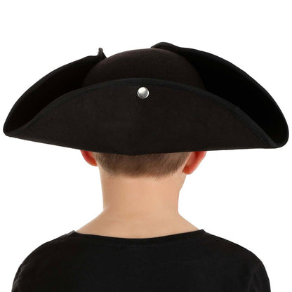 Elope | Kid's Deluxe Tricorn Hat | 556008 | lsmtwo | BLACK