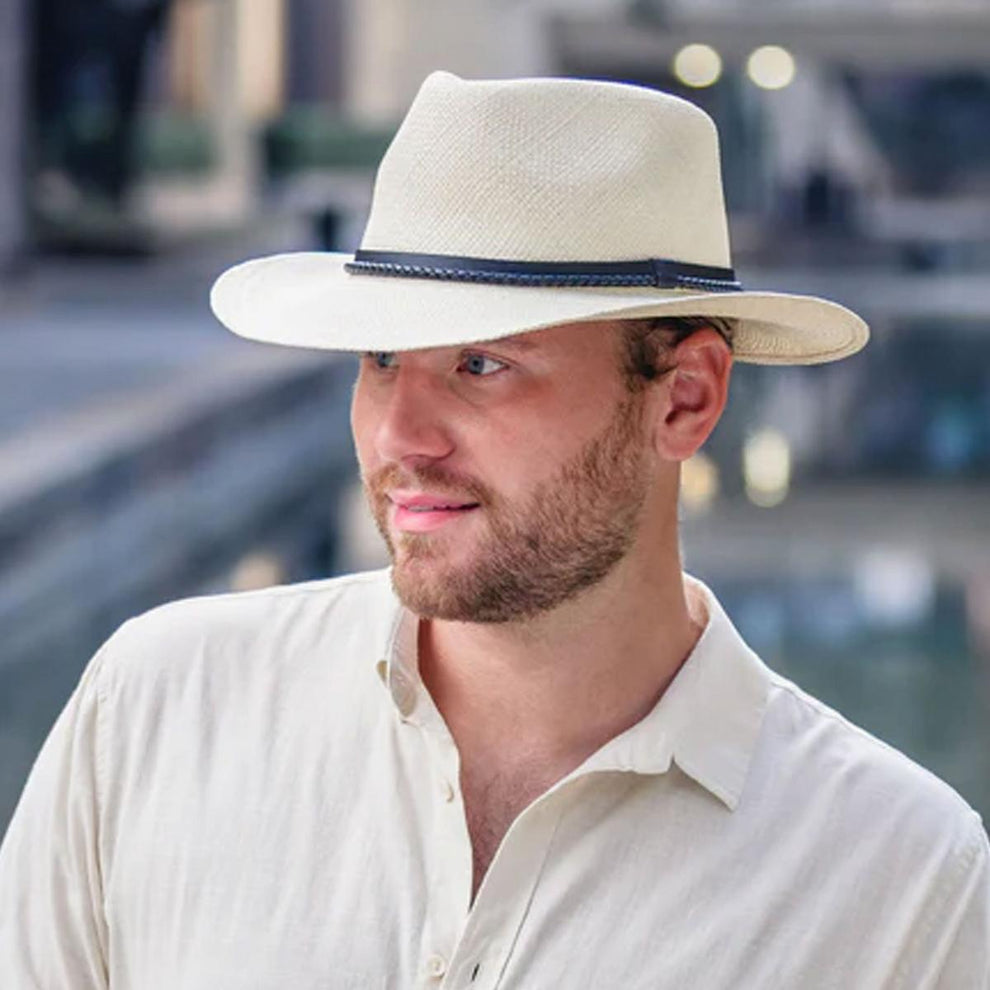 Outback Style Elegant Shade Panama Straw Outback Hat – Village Hat Shop