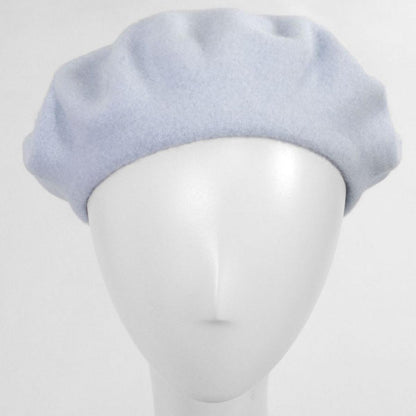 Parkhurst | Classic Wool Beret | 151124 | front | CALM GREY