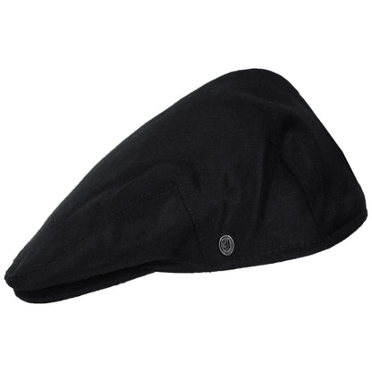 Jaxon Hats | Pure Wool Ivy Cap | 167768 | profile | BLACK