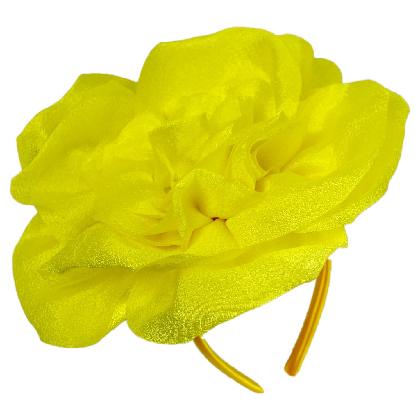 Sophia | 3-in-1 Rose Bloom Fascinator Hat | 122901 | lead | YELLOW