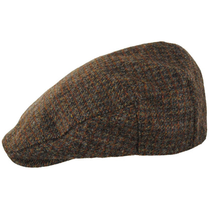 Scala | Tramel Wool Blend Ivy Cap | 160163 | profile | BROWN