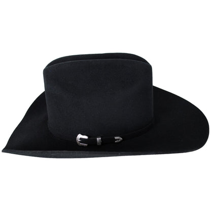 Bailey Western | Pageant II Wool Felt Western Hat | 130135 | profile | BLACK