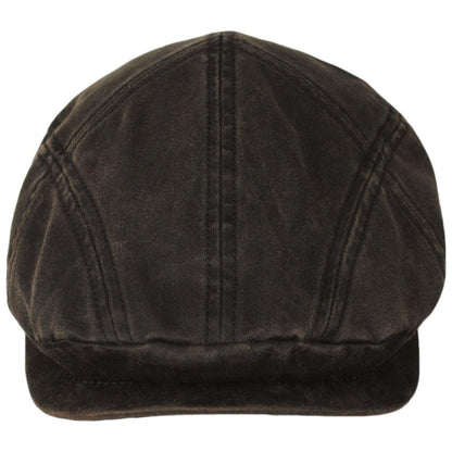 Scala | Weathered Cotton Ivy Cap | 160226 | front | BROWN
