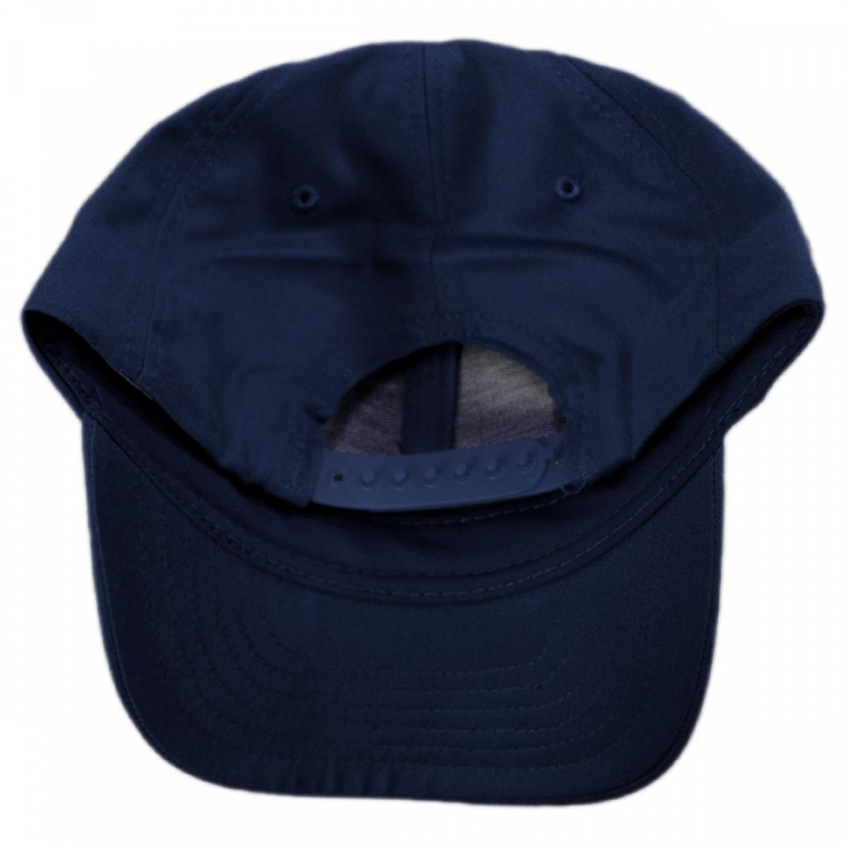 HeadShots by KC Caps | US Made 6-Panel Cotton Snapback Baseball Cap | 200525 | under | NAVY