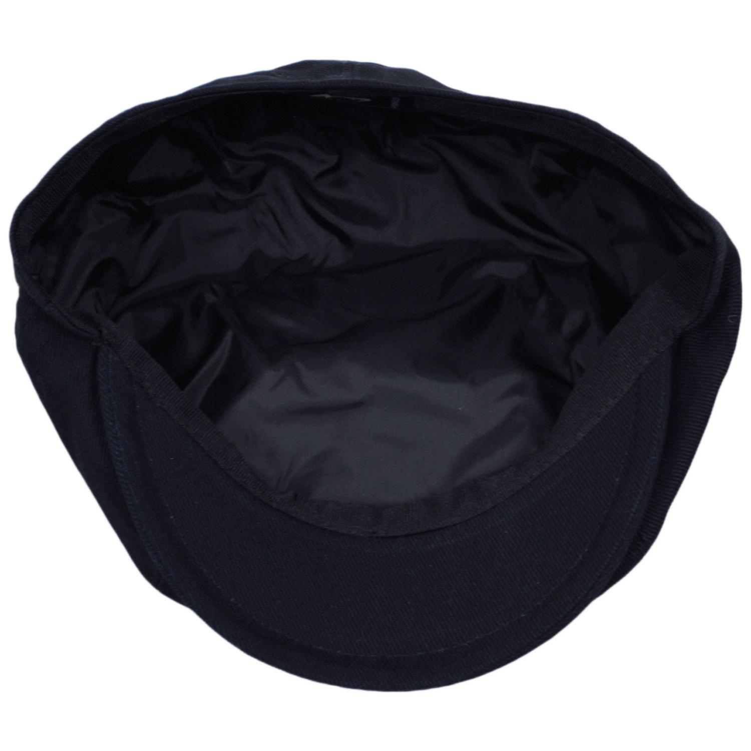 Jaxon Hats | Cotton Newsboy Cap | 167770 | under | NAVY BLUE