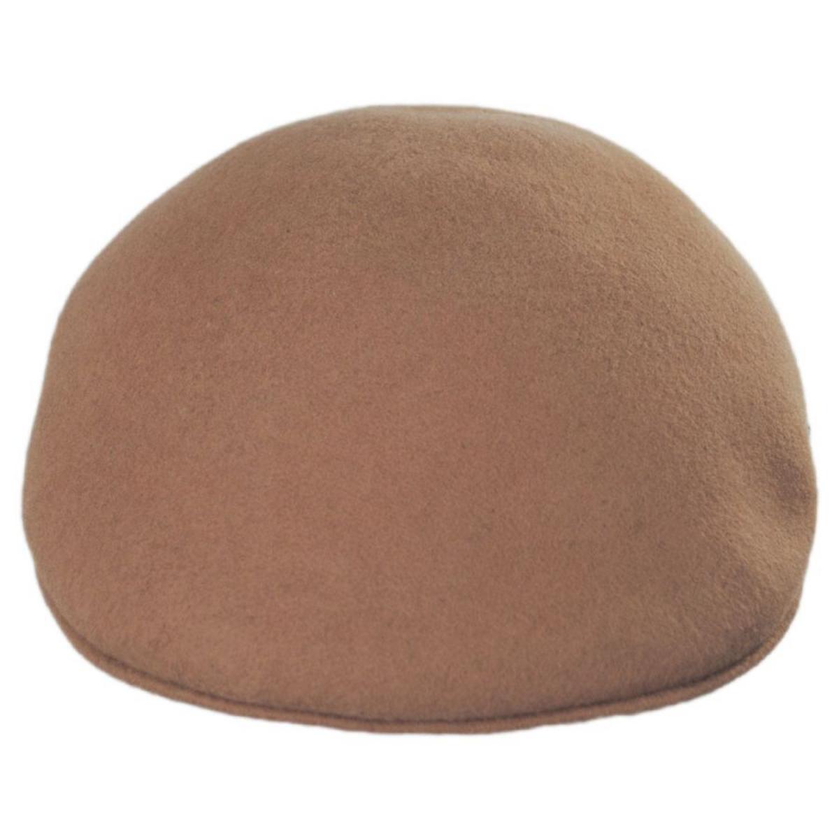 Jaxon Hats | Wool Ascot Cap | 167550 | front | BRITISH TAN