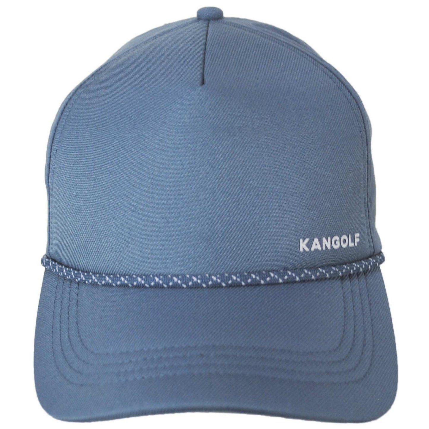 Kangol | Kangolf Cotton Blend Snapback Baseball Cap | 201143 | front | BLUE