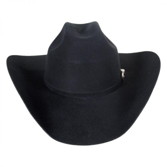 Bailey Western | Trigger Wool Felt Western Hat | 130132 | front | BLACK