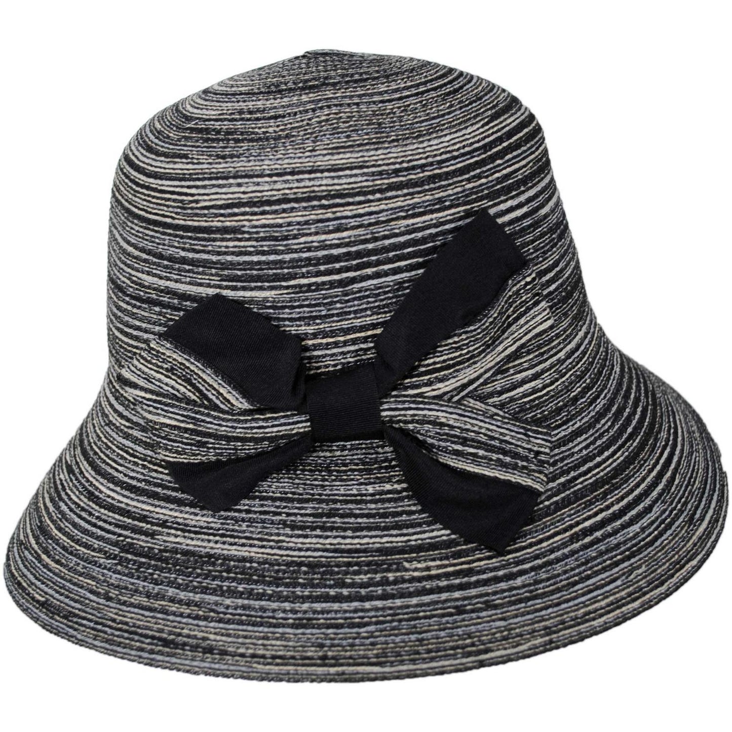 Physician Endorsed | Bella Toyo Straw Sun Hat | 102647 | profile | BLACK
