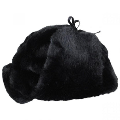 Kangol | Faux Fur Trapper Hat | 106827 | under | BLACK