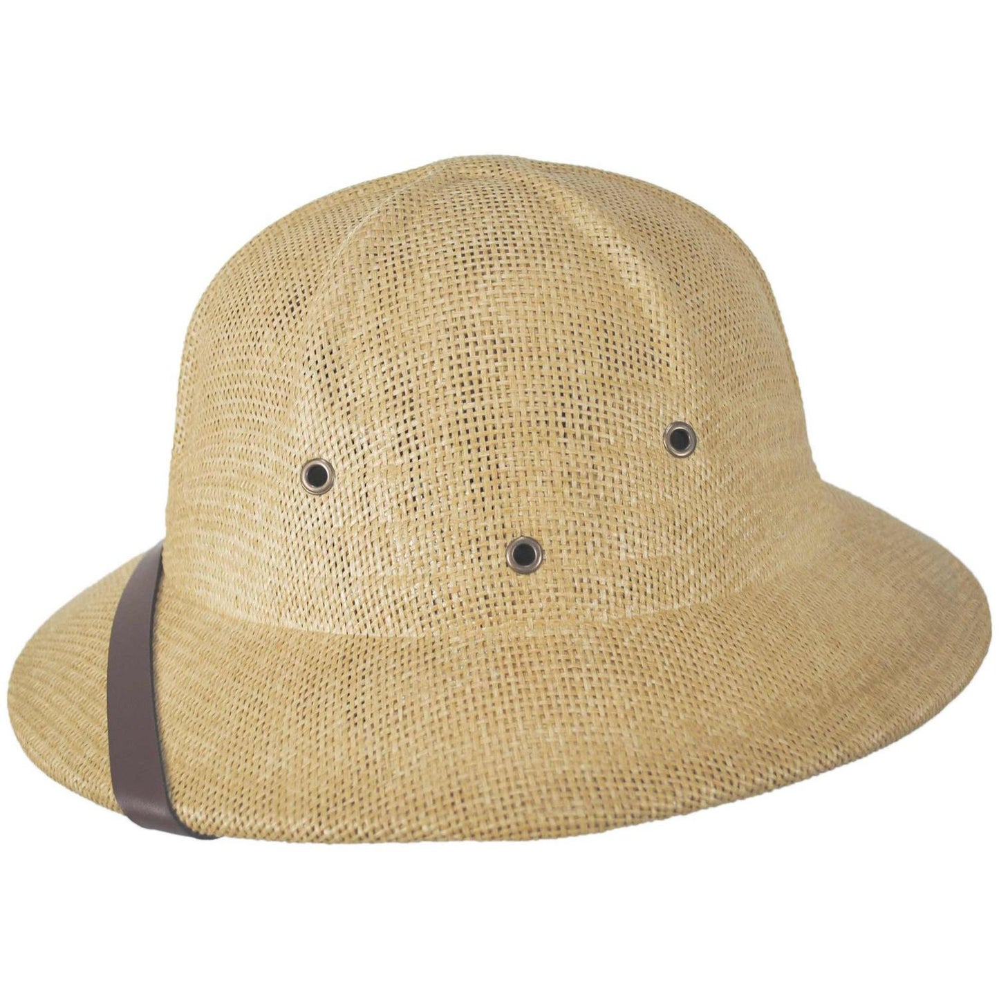 Village Hat Shop | Toyo Straw Pith Helmet | 128800 | profile | TAN