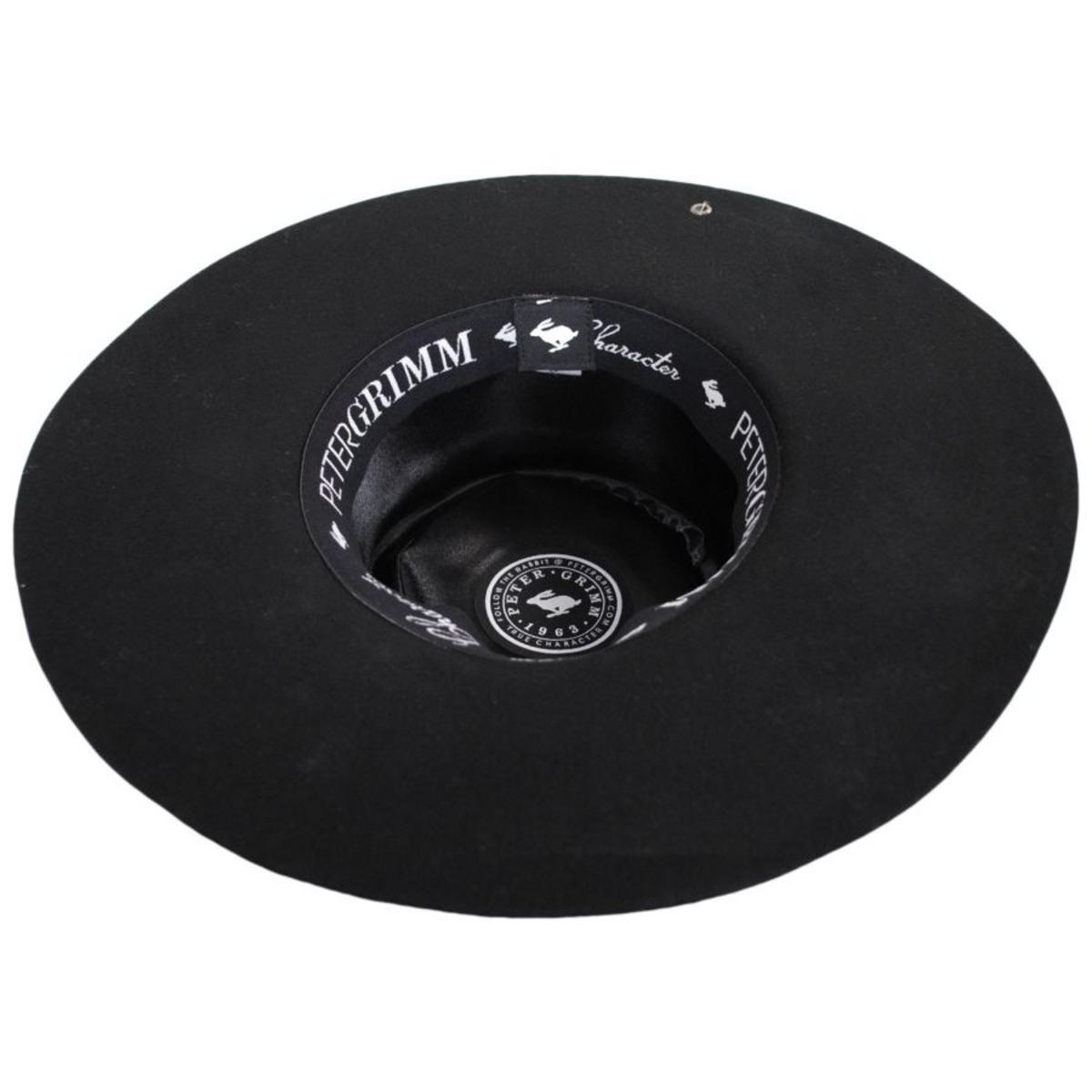 Peter Grimm | Byron Bay Wool Felt Rancher Hat | 136500 | under | BLACK