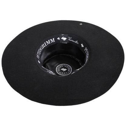 Peter Grimm | Byron Bay Wool Felt Rancher Hat | 136500 | under | BLACK