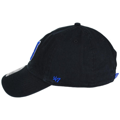 47 Brand | Indianapolis Colts NFL Clean Up Strapback Baseball Cap Dad Hat | 203840 | profile | BLACK